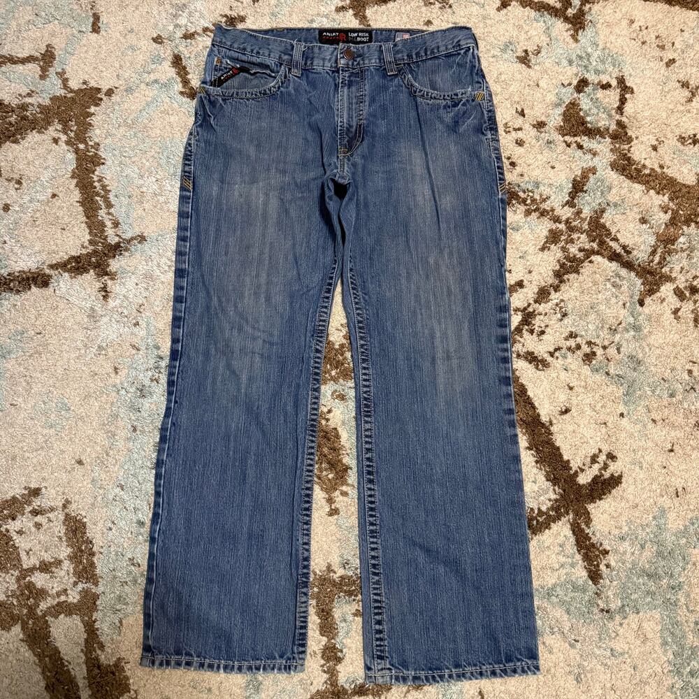 Ariat FR M4 Low Rise Boot Jeans Size 34x31 Fire Resistant